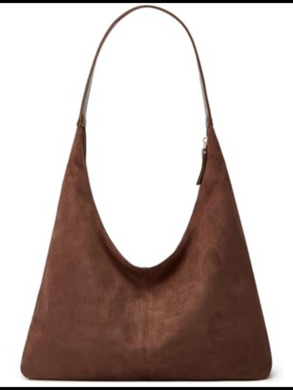 Suede Shoulder Bag Large Tote Retro Purse Handbag Top Handle Satchel